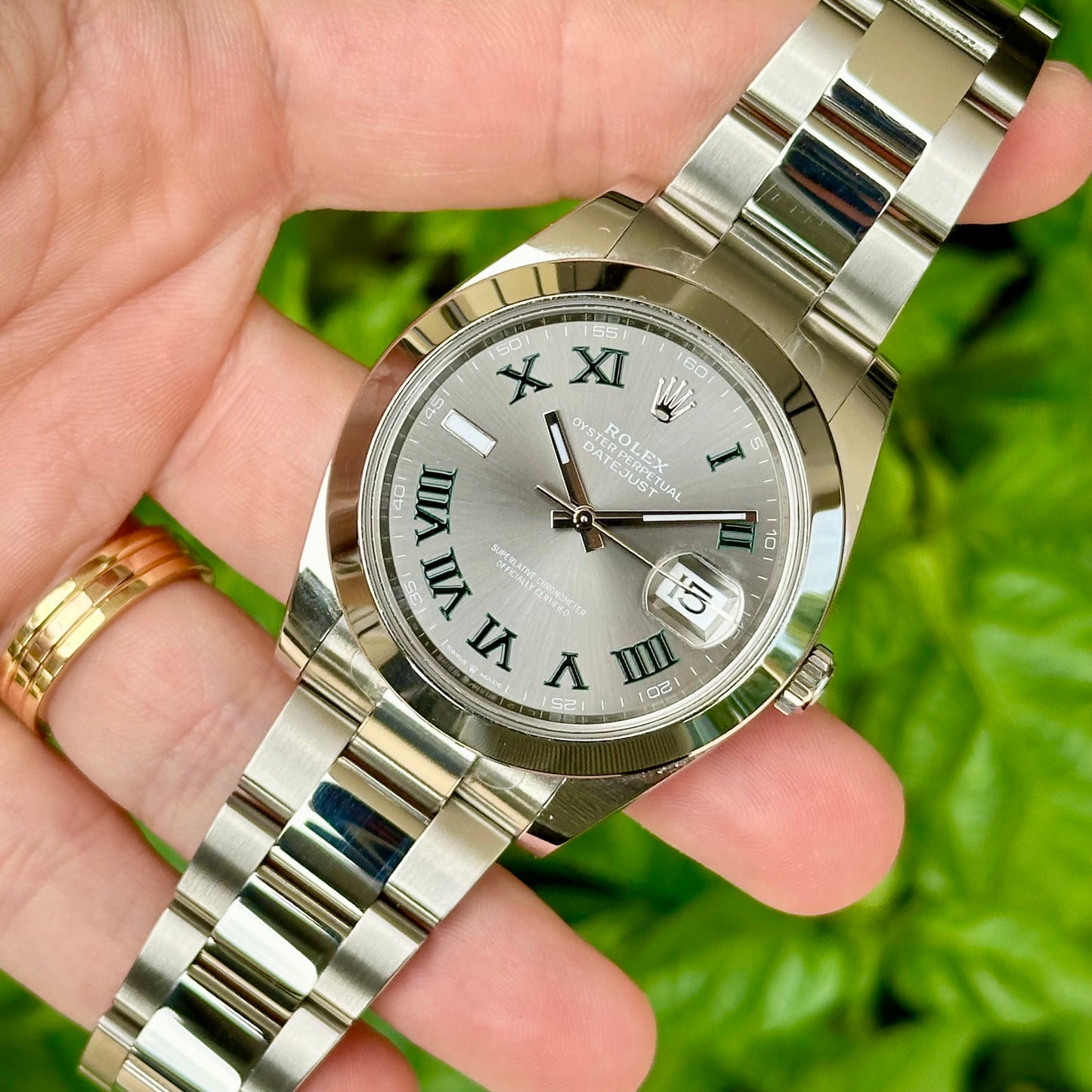 Datejust 41 Wimbledon Ref 126300 2023