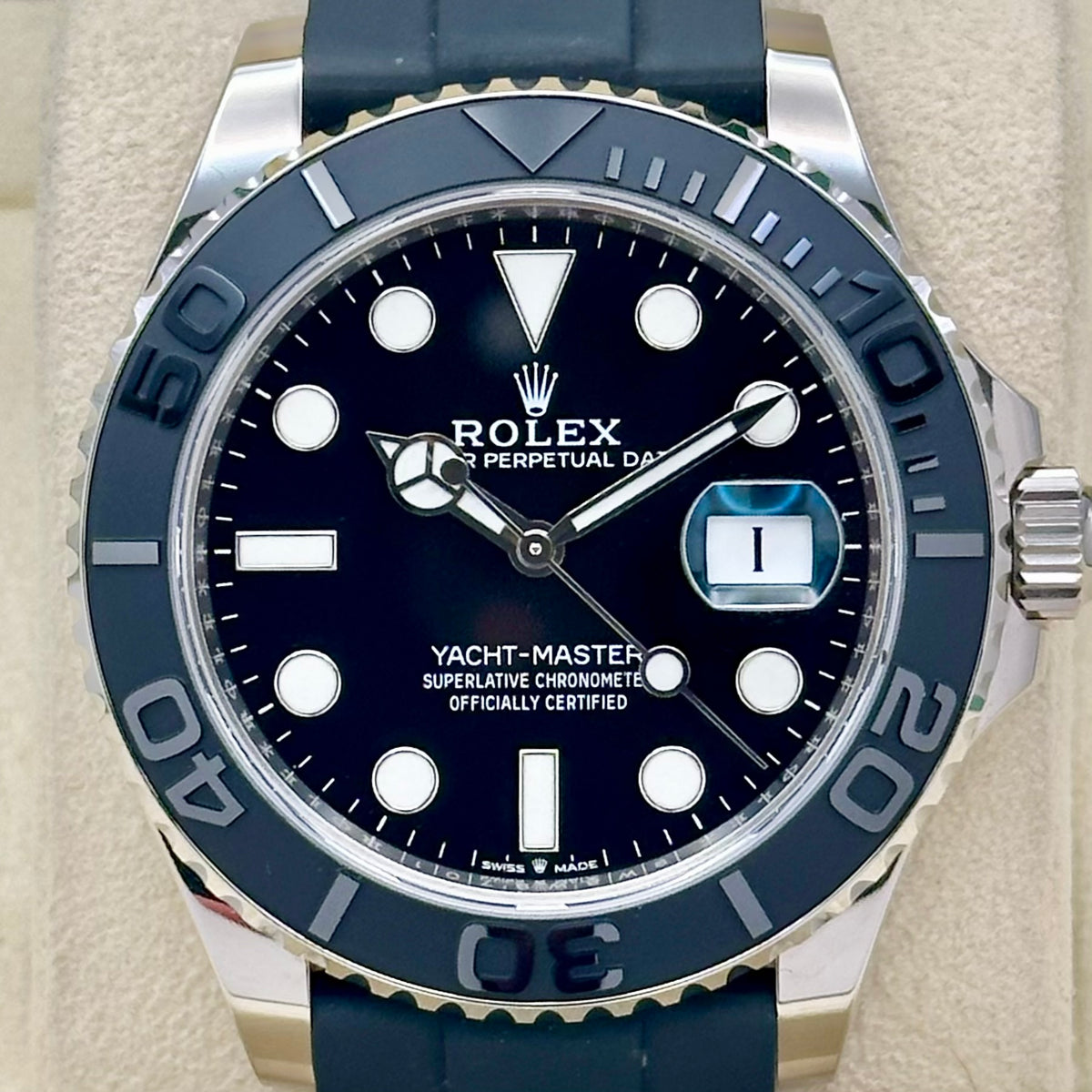 Yacht-Master 42 Ceramic 18K White Gold Ref 226659 2020