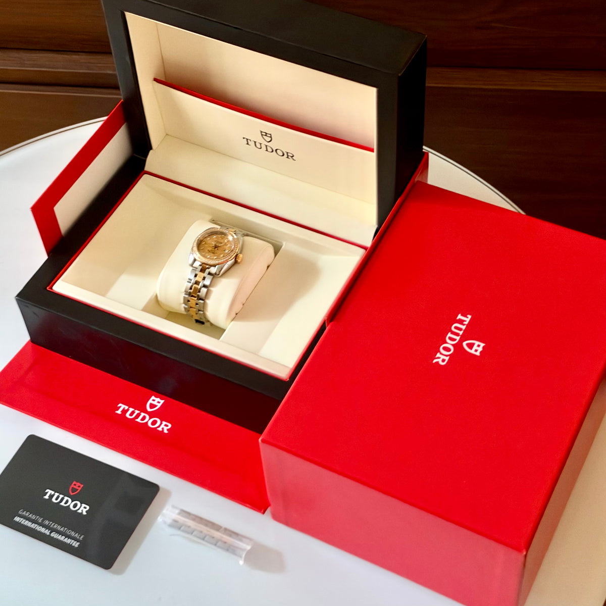 Classic Date Factory Diamond Bezel 18K Yellow Gold Ref 22023 2021